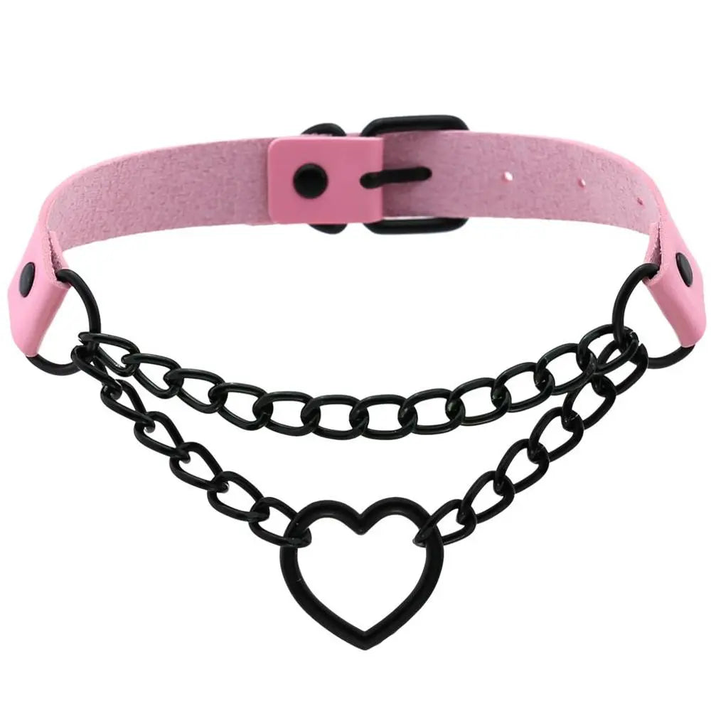LacyMate™ Black Heart Collar