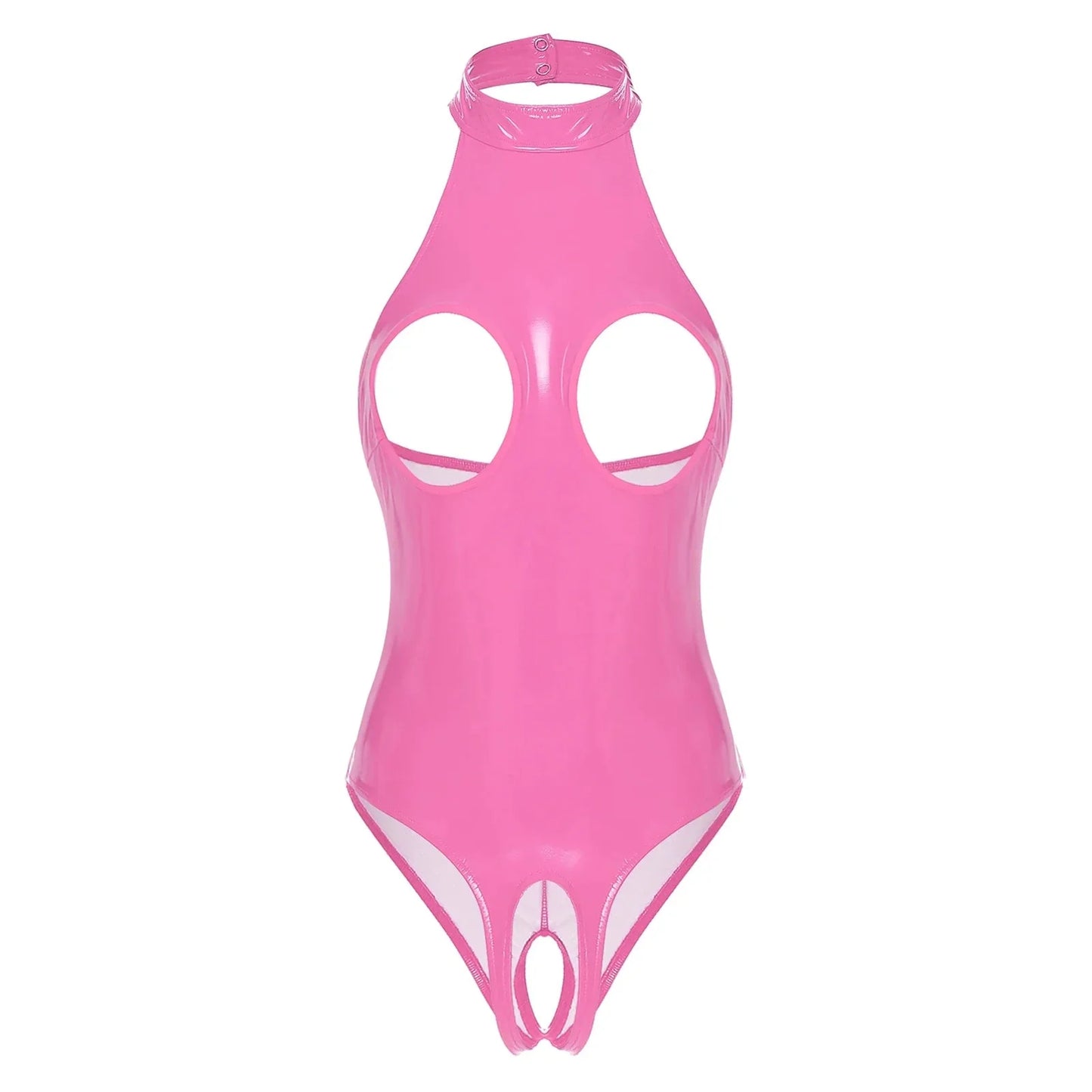 More Tequila Latex Crotchless Teddies