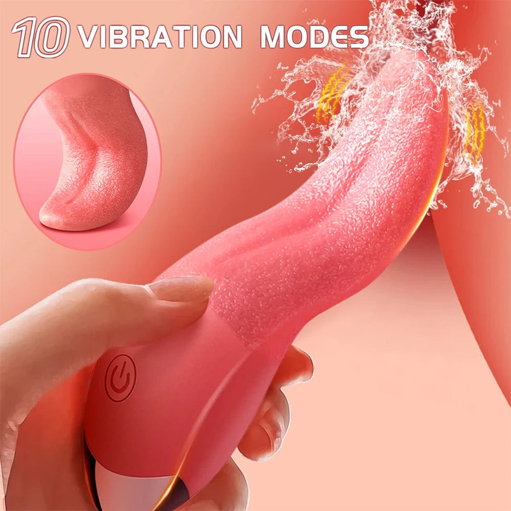 π₯2025 New RNipple Vagina -Powerful Tongue Licking Vibrator