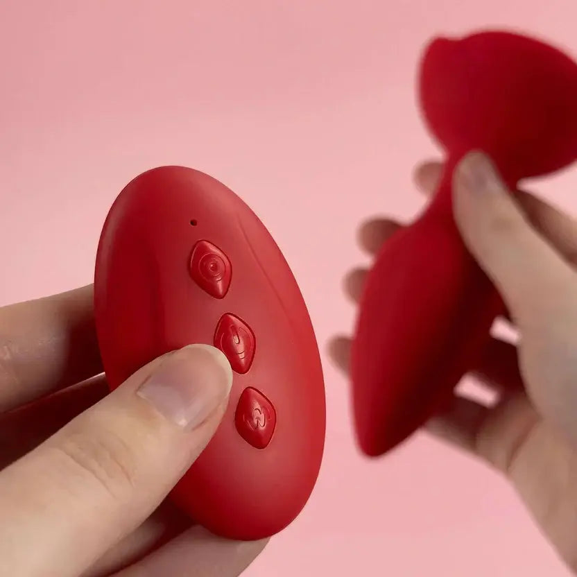 LacyMate™ Rose Remote Control Vibrating Stimulator