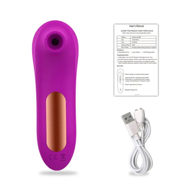 LacyMate™ Vibrating Sucking Clitoral Massager