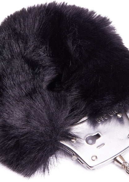 LacyMate™ Plush Faux Fur Handcuffs