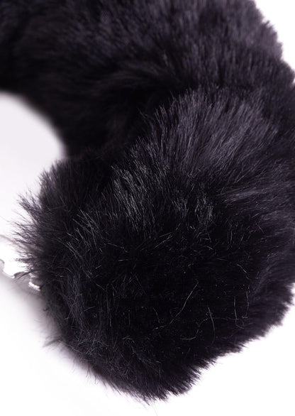 LacyMate™ Plush Faux Fur Handcuffs
