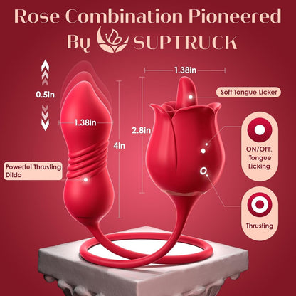 💥 2025 Limited 70% OFF 💦 ROSEA Tease & Please Suptruck Vibrator