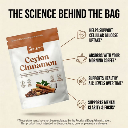 LIFETECH™ Organic Ceylon Cinnamon Powder