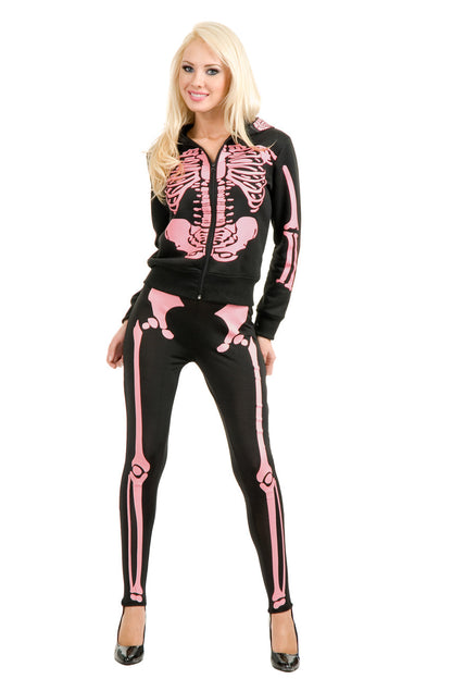 Hooded Skeleton Sweatshirt