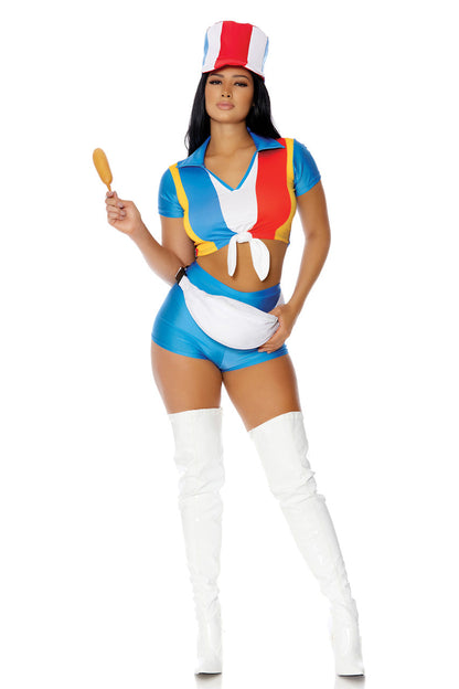 Stick With It Sexy Fast Food Employee Costume