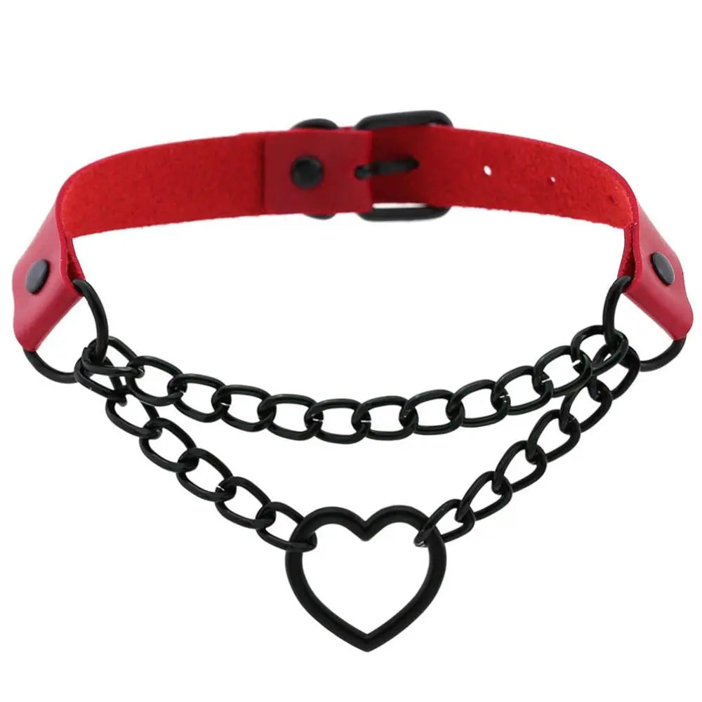 LacyMate™ Black Heart Collar