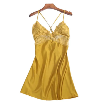 LacyMate™ Summer Satin Nightdress