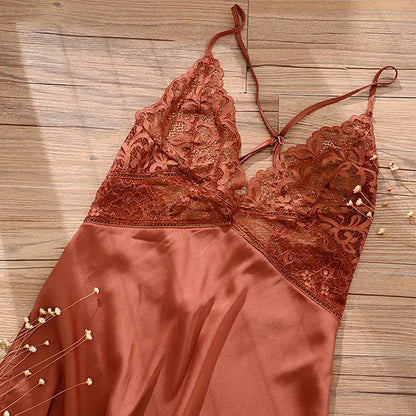 LacyMate™ Summer Satin Nightdress