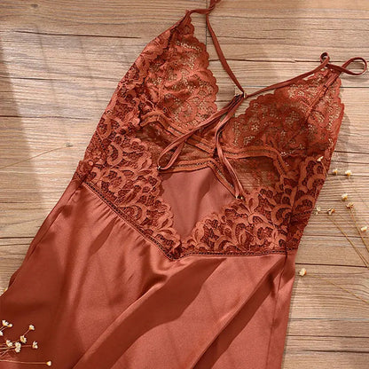 LacyMate™ Summer Satin Nightdress