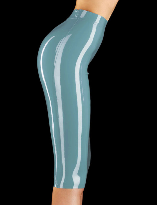 Latex Blue Skirt