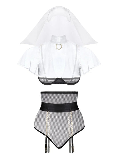 Role-playing Lingerie Set "Nun"