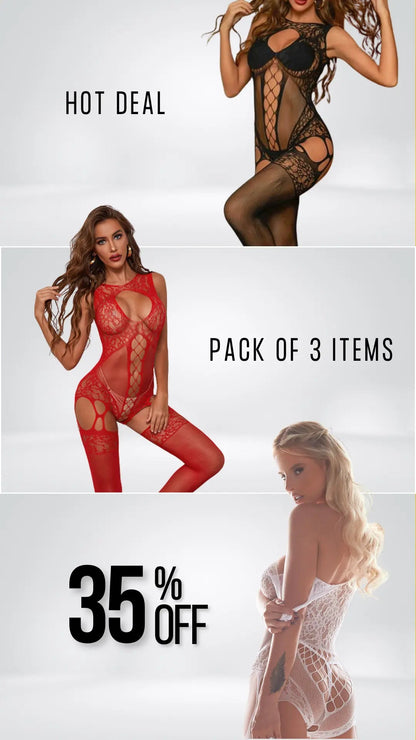 LacyMate™ Heaven Bodystocking