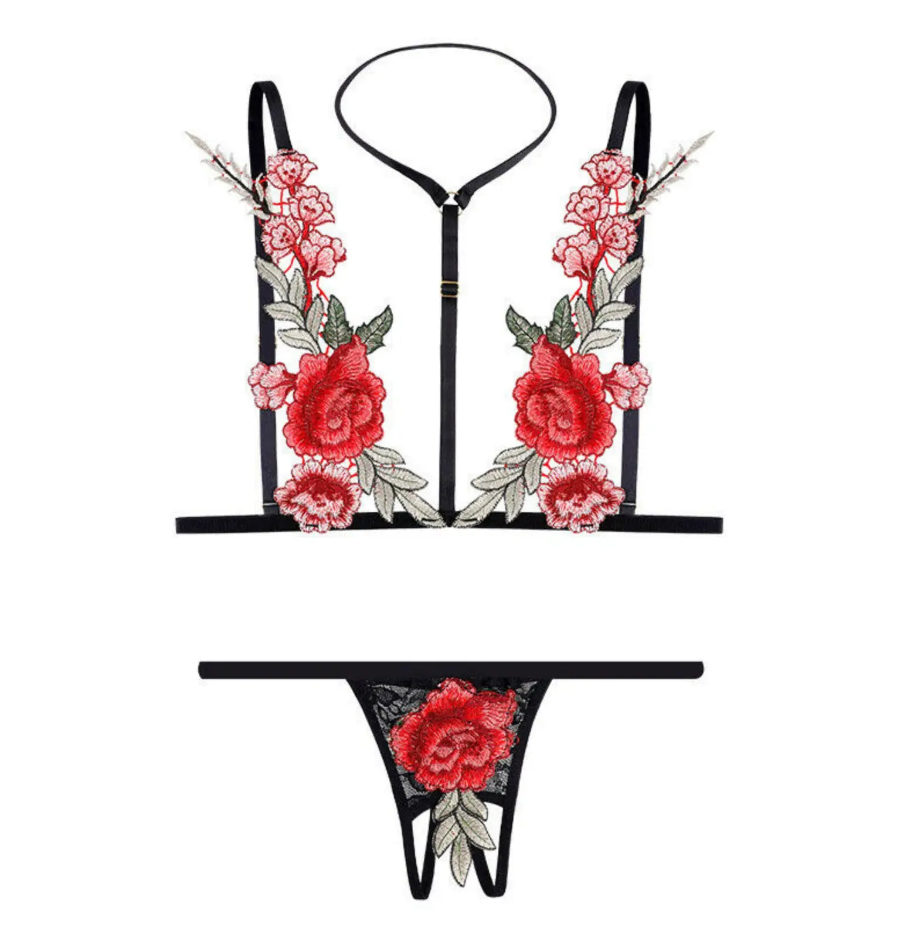 LacyMate™ Rose Desire Lingerie Set
