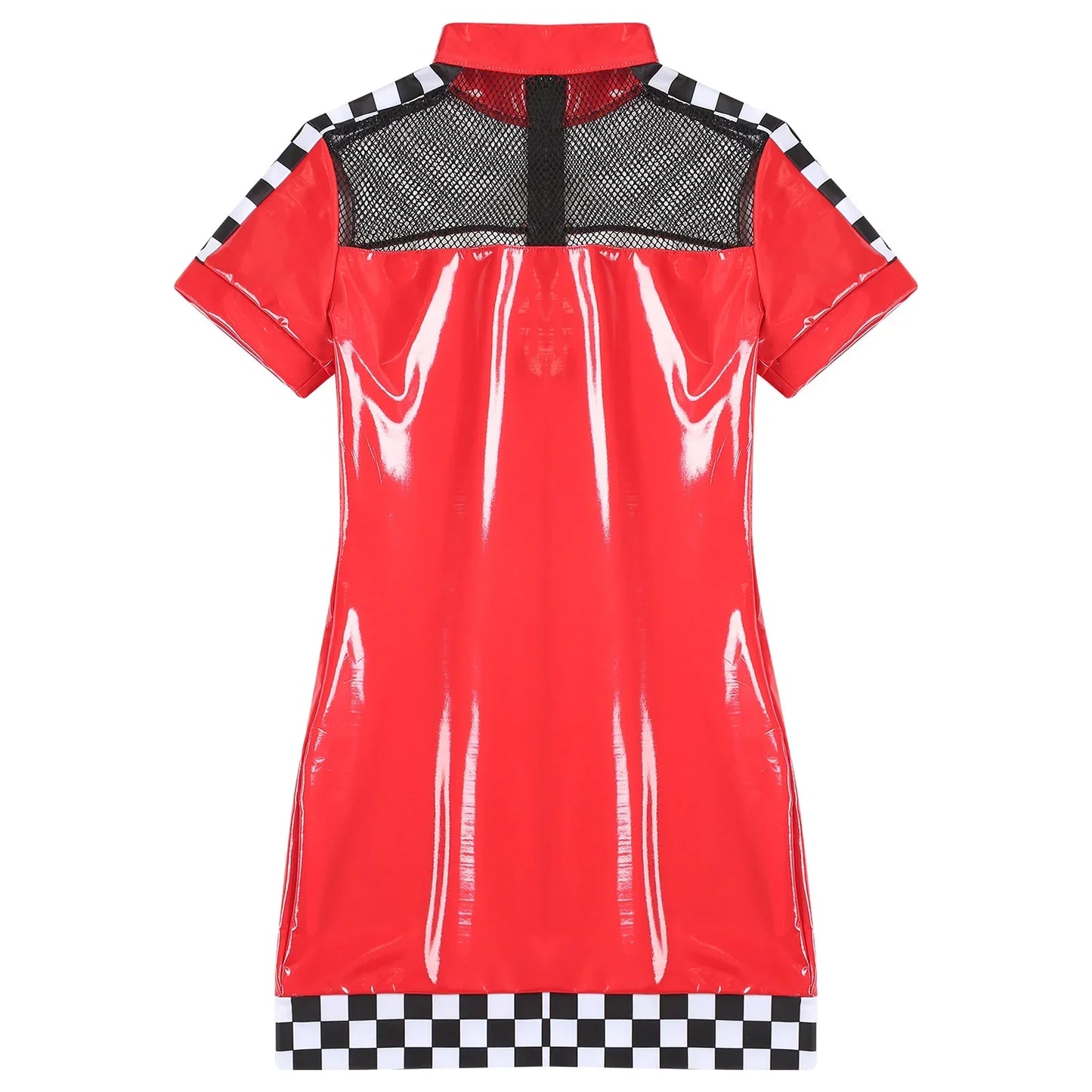 Latex Racer Driver Dress