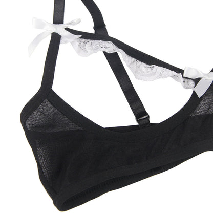 Cupless Maid Lingerie Costume