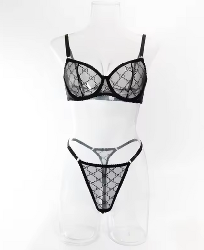 LacyMate™ Midnight Desire Thong