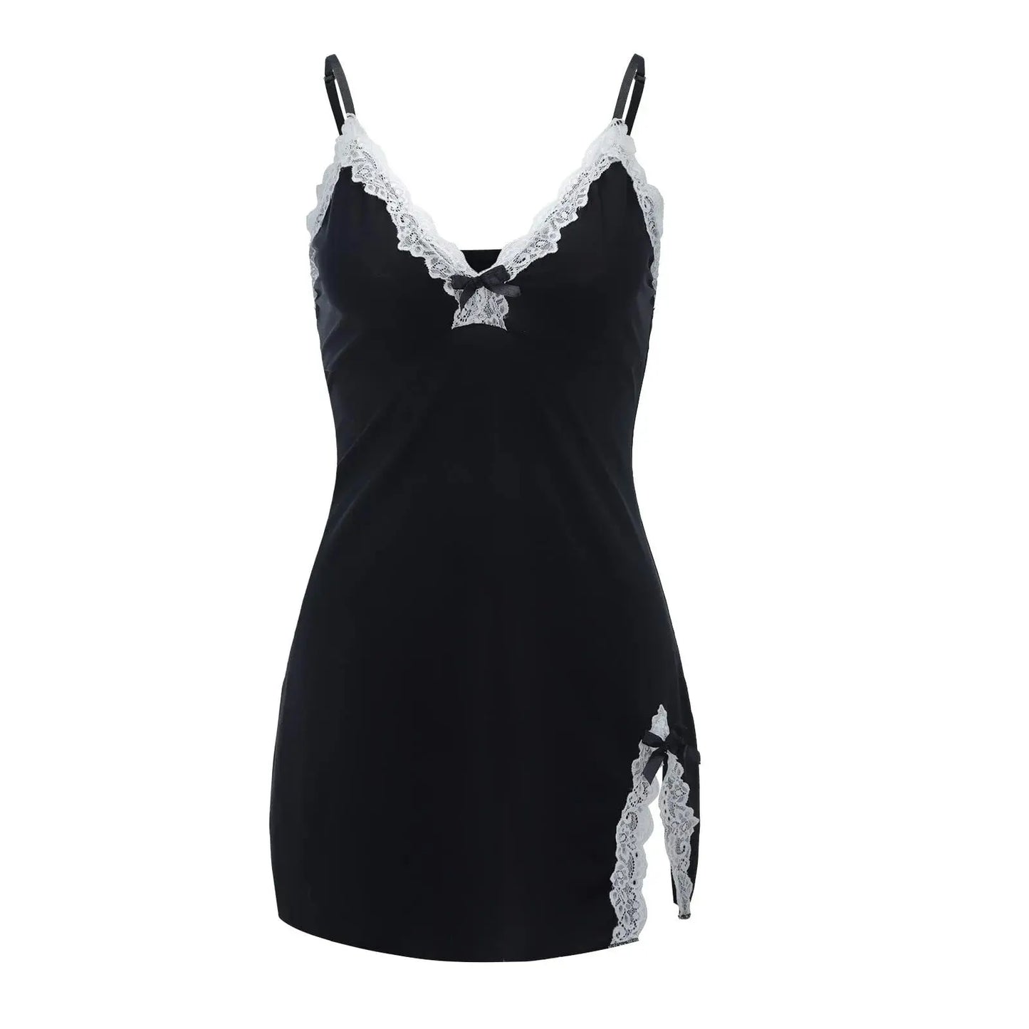 LacyMate™ Charmeuse Lace Chemise