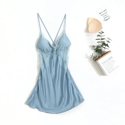 LacyMate™ Sheer Lace Nightdress