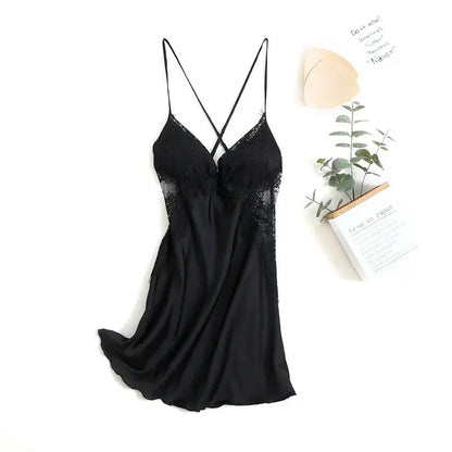 LacyMate™ Sheer Lace Nightdress