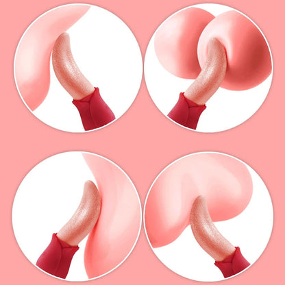 💥2025 New RNipple Vagina -Powerful Tongue Licking Vibrator