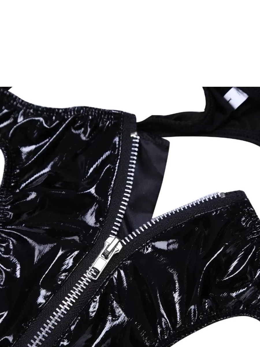 🔥 Funny Men 2025 🔥 Latex Thong with zipper