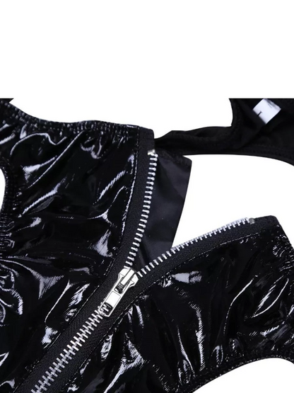 🔥 Funny Men 2025 🔥 Latex Thong with zipper