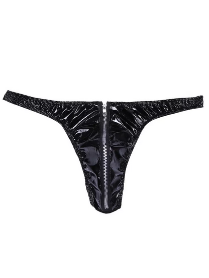 🔥 Funny Men 2025 🔥 Latex Thong with zipper