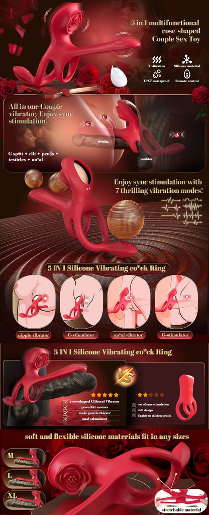 💥2025 NEW ROZY-5 In 1 Stimulator