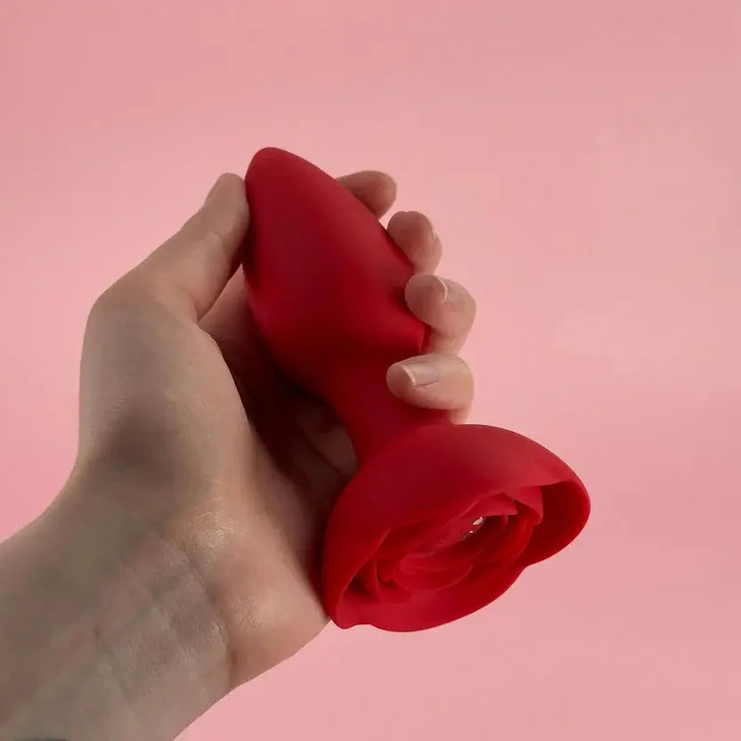 LacyMate™ Rose Remote Control Vibrating Stimulator