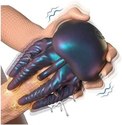 2025 Men's Fun Jellyfish Vibrator👑 10 intense vibration, waterproof