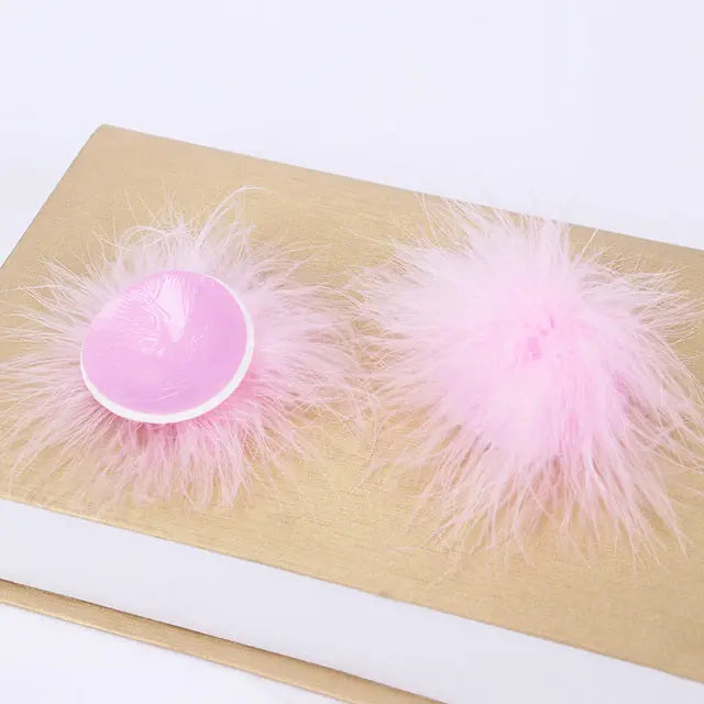 LacyMate™ Faux Fur Pasties
