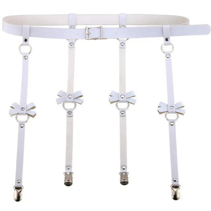 LacyMate™ Bow Leather Garter