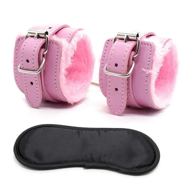 LacyMate™ Handcuff Duo: Includes Free Blindfold