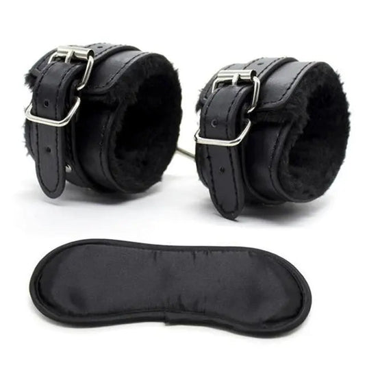 LacyMate™ Handcuff Duo: Includes Free Blindfold