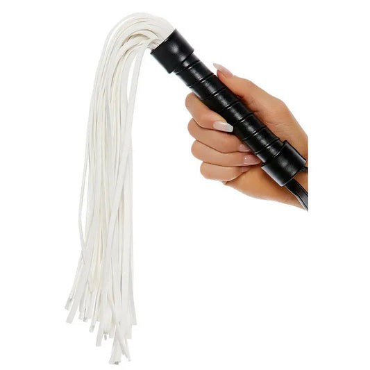LacyMate™ White Fringe Whip